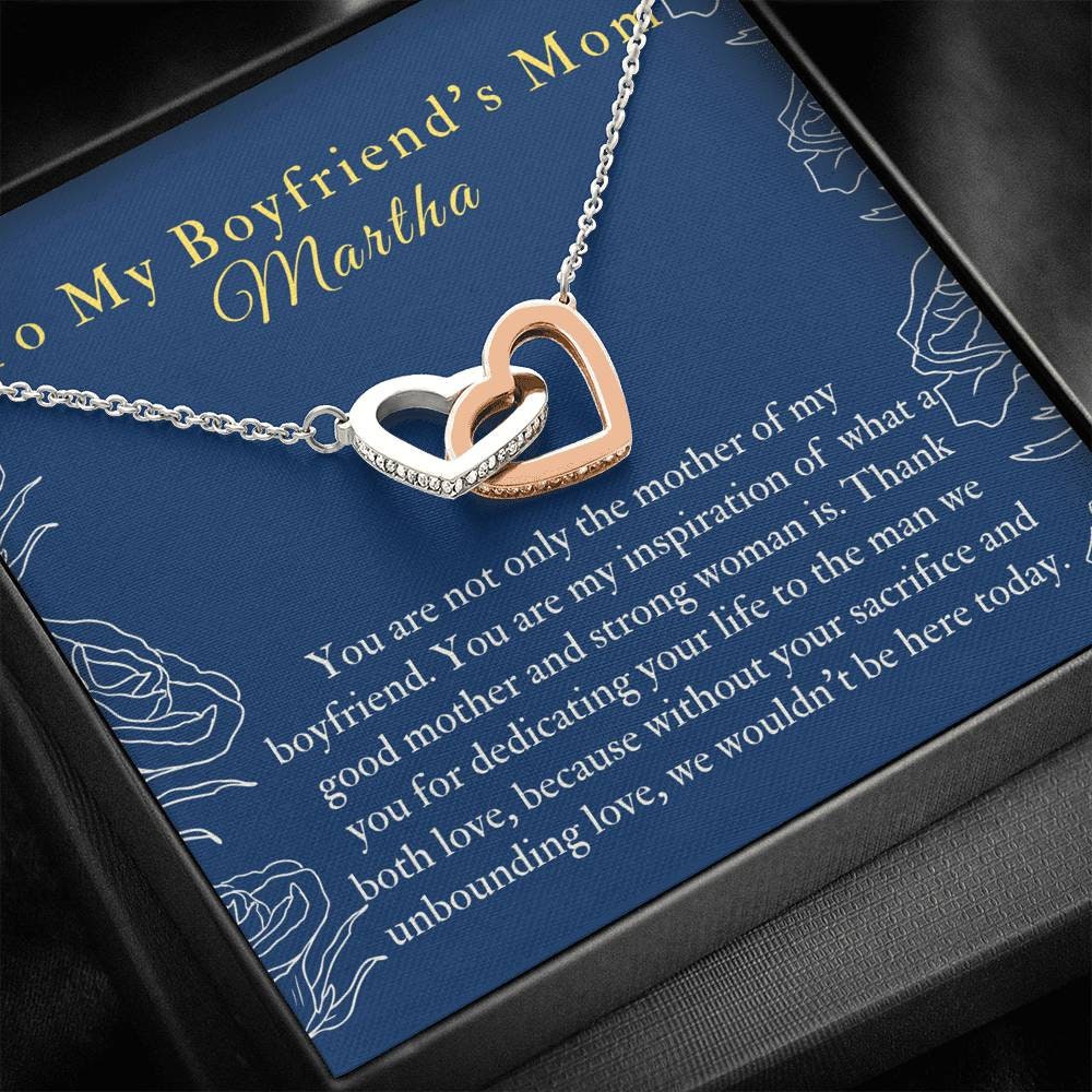 To My Boyfriends Mom Gift, Gift for Boyfriend's Mom, Mother's Day Gift for Boyfriend's Mom, Boyfriend's Mom Birthday, Mom of Boyfriend Gift