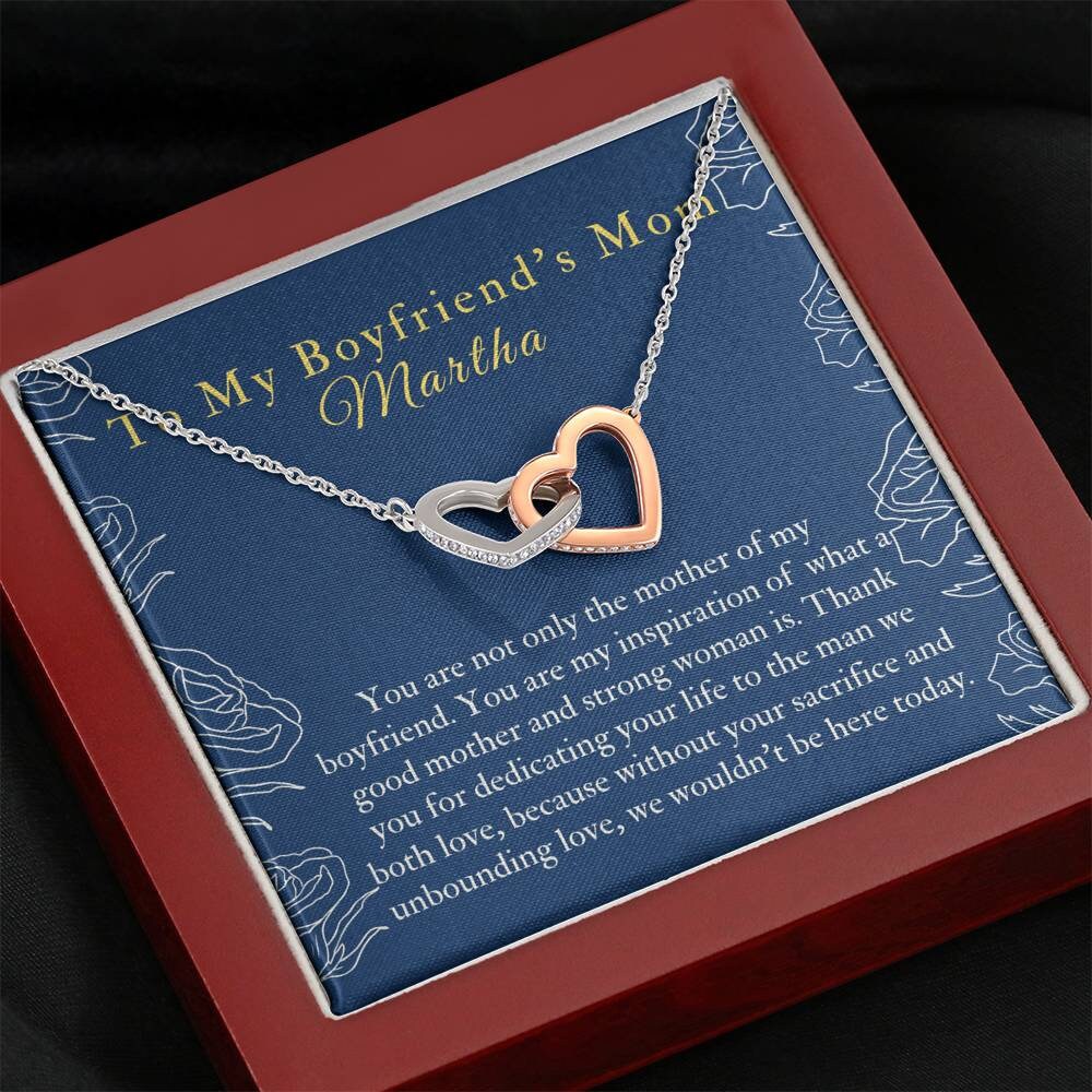 To My Boyfriends Mom Gift, Gift for Boyfriend's Mom, Mother's Day Gift for Boyfriend's Mom, Boyfriend's Mom Birthday, Mom of Boyfriend Gift