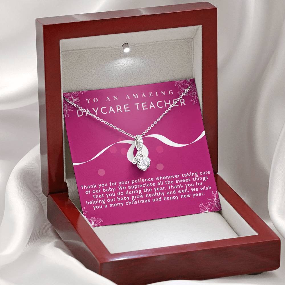 Perfect Gift for Daycare Teacher, Merry Christmas, Happy New Year Presents, End Year Gift, To My Kids' Teacher Gift, EU, Europe, Luxury