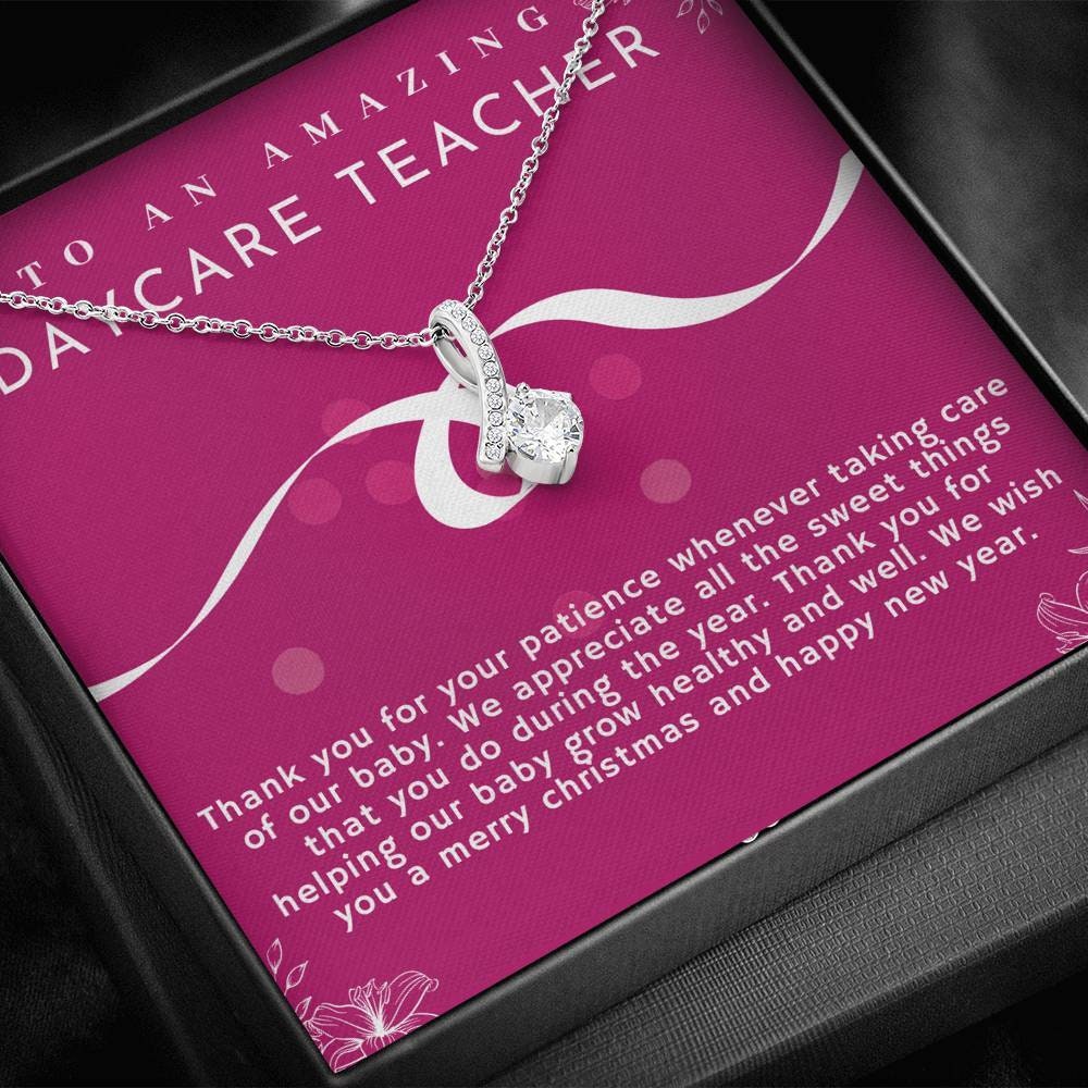 Perfect Gift for Daycare Teacher, Merry Christmas, Happy New Year Presents, End Year Gift, To My Kids' Teacher Gift, EU, Europe, Luxury