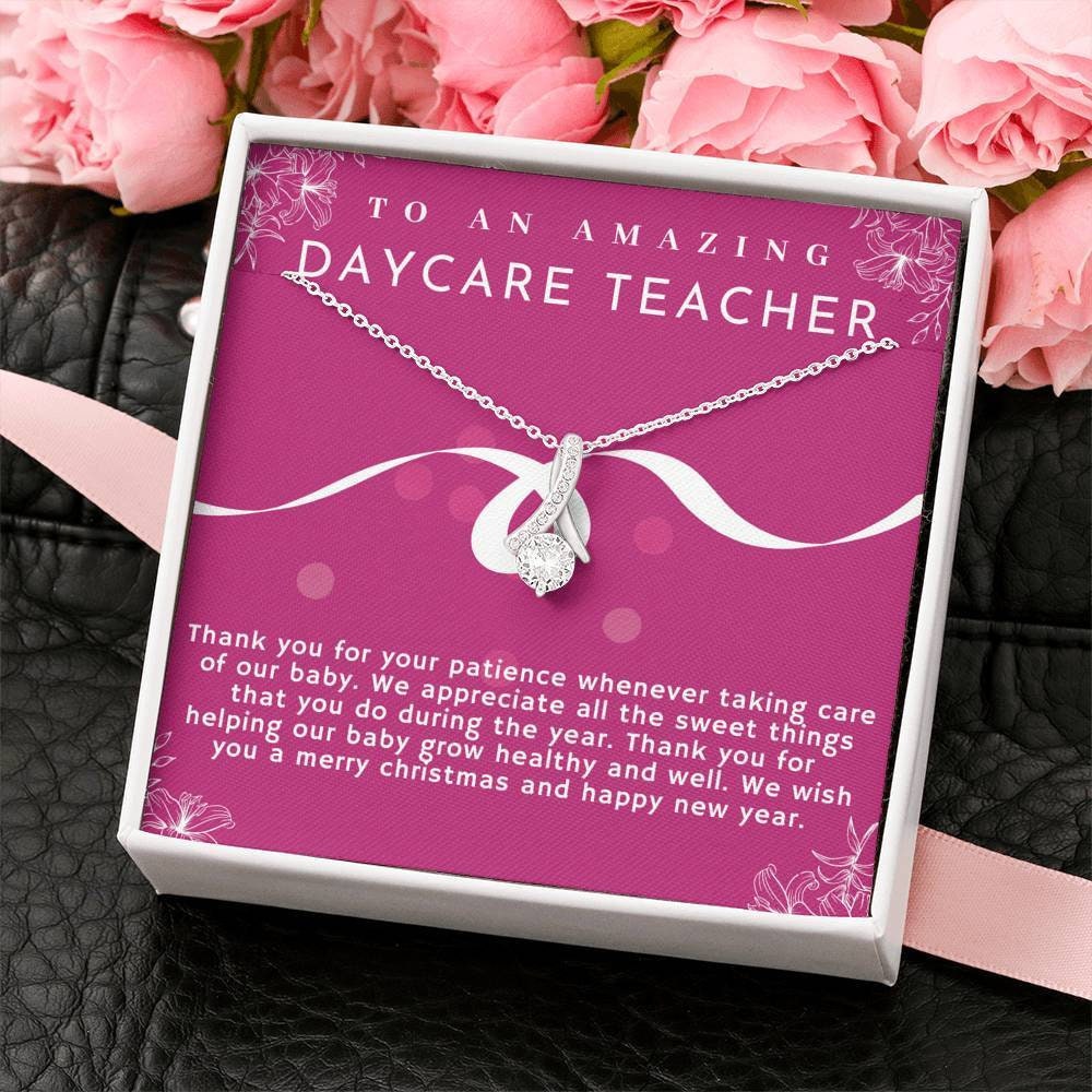 Perfect Gift for Daycare Teacher, Merry Christmas, Happy New Year Presents, End Year Gift, To My Kids' Teacher Gift, EU, Europe, Luxury