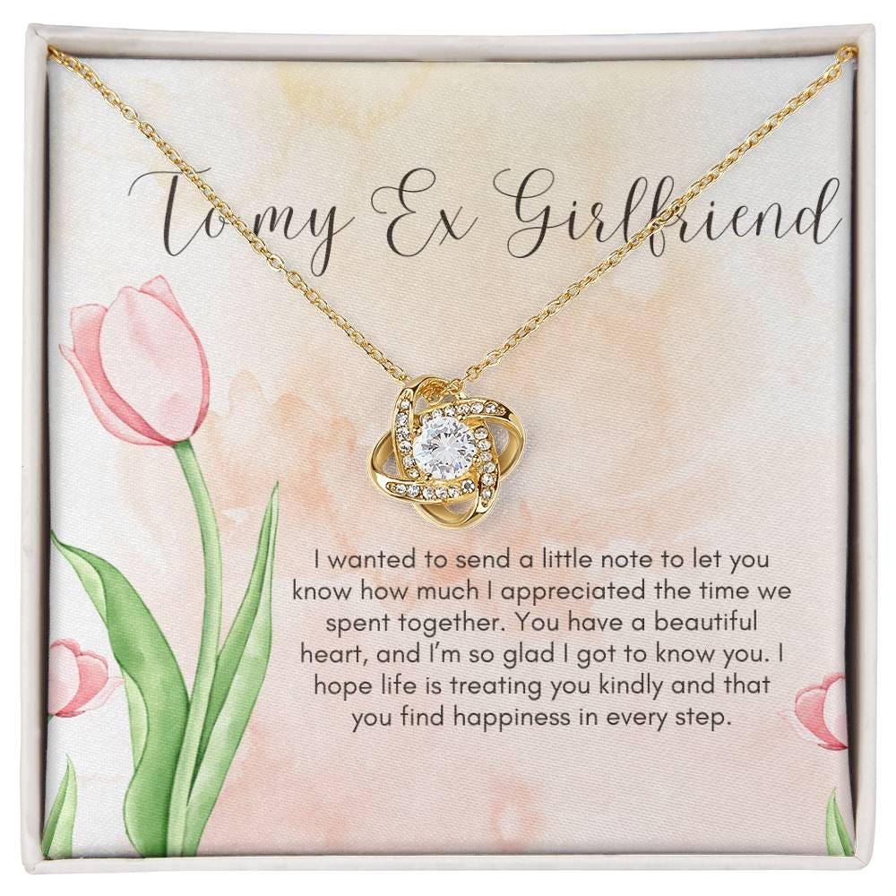To My EX Girlfriend, Birthday Gift For EX Girlfriend, Get Her Back Gift, Jewelry, Gift For Ex GF, Presents For My Previous Girlfriend