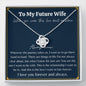 Future Wife Gift, Girlfriend Gift, Fiancee Necklace Gift, Sentimental Gift for Girlfriend, Gift for Fiancee, Jewelry Gift