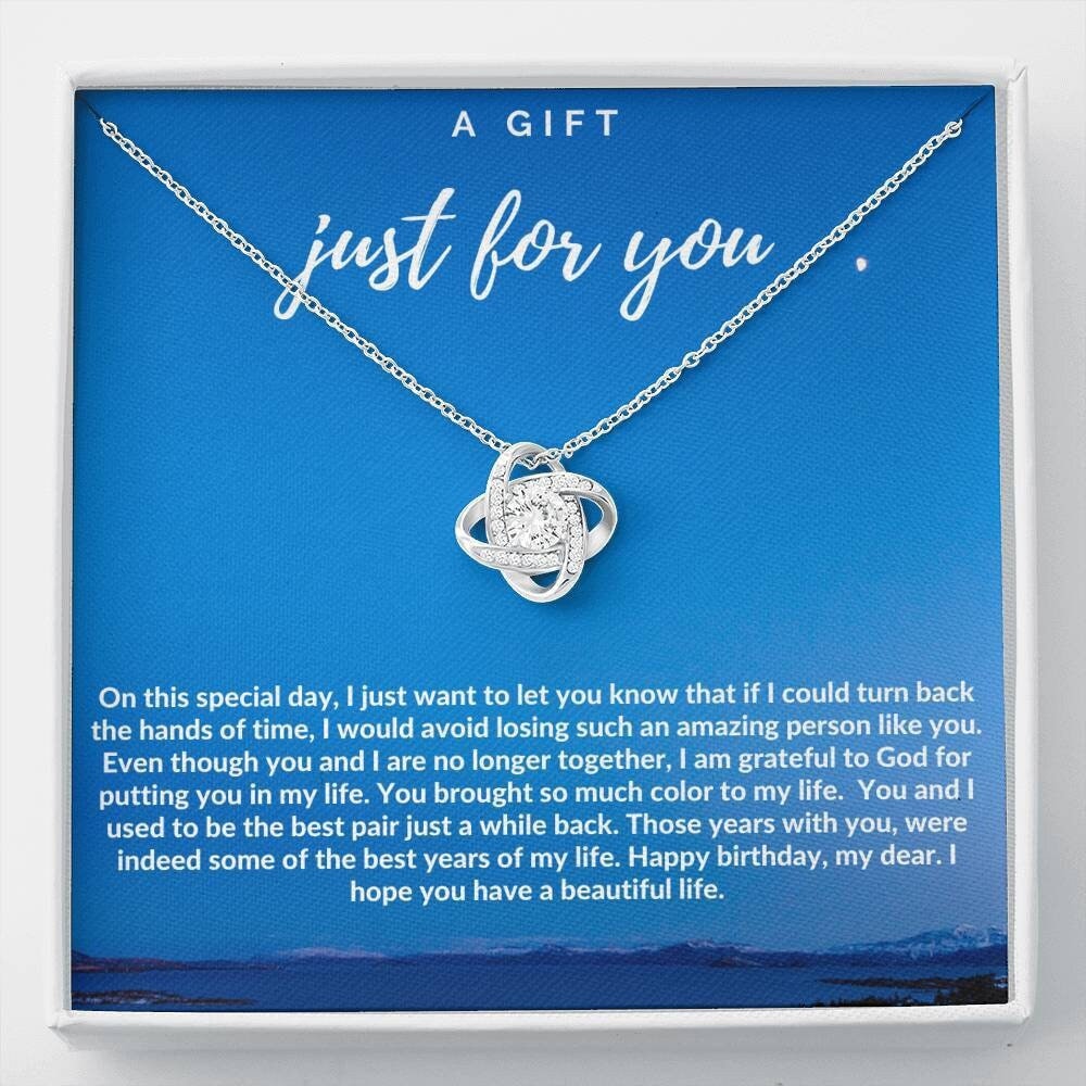 Birthday Gift For EX Girlfriend, Get Her Back Gift, Jewelry, Gift For Ex GF, Presents For My Previous Girlfriend, Ex Love, Melt Her Heart