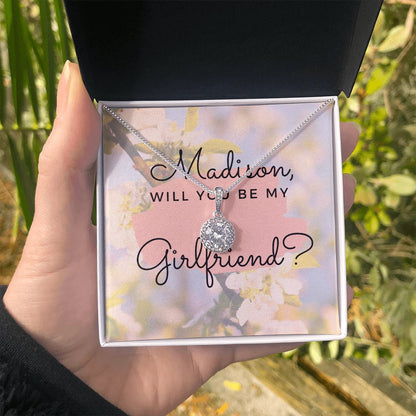 Will you be my girlfriend, Girlfriend proposal, Future Girlfriend, Jewelry Gift to Girlfriend, Hidden message, Funny, Cool, Elegant Proposal