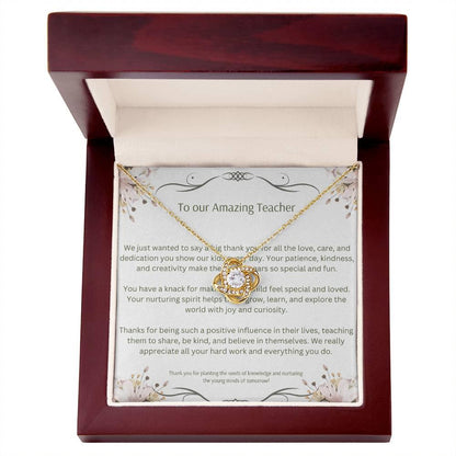 To An Amazing Daycare Teacher Gift, Elementary School Teacher Gift, Special Gift for Teachers, Kindergarten Teacher.