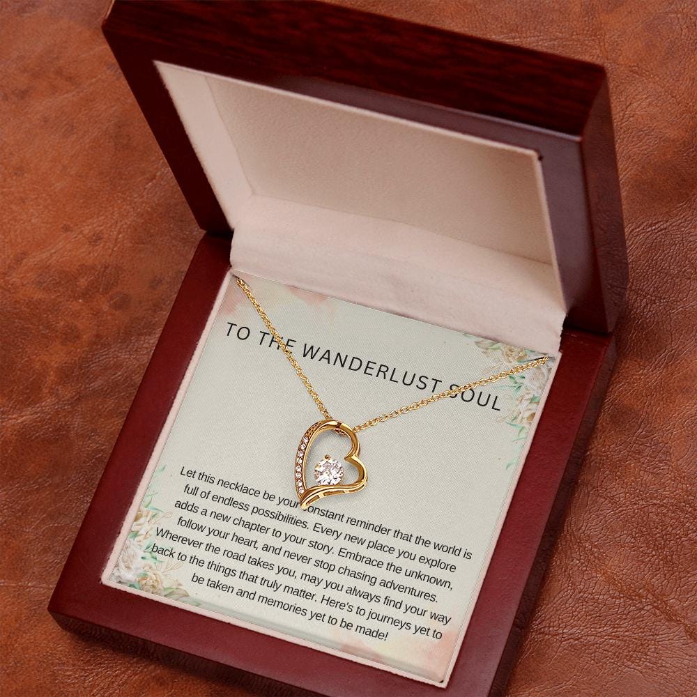 Perfect Gift for Woman Traveller, Special Gift for Wanderlust Woman