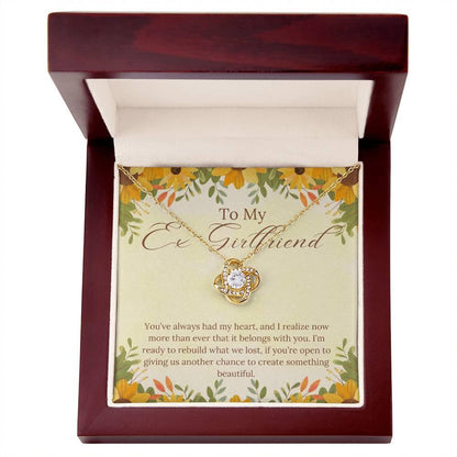 To My EX Girlfriend, Birthday Gift For EX Girlfriend, Get Her Back Gift, Jewelry, Gift For Ex GF,  Win Her Back