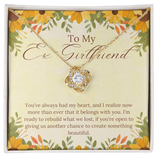 To My EX Girlfriend, Birthday Gift For EX Girlfriend, Get Her Back Gift, Jewelry, Gift For Ex GF,  Win Her Back