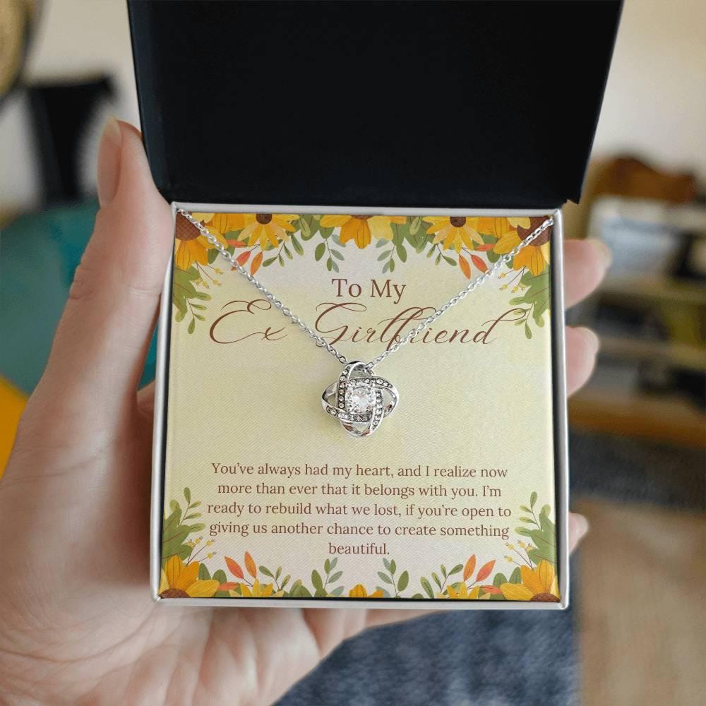 To My EX Girlfriend, Birthday Gift For EX Girlfriend, Get Her Back Gift, Jewelry, Gift For Ex GF,  Win Her Back
