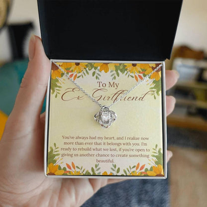To My EX Girlfriend, Birthday Gift For EX Girlfriend, Get Her Back Gift, Jewelry, Gift For Ex GF,  Win Her Back