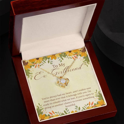 To My EX Girlfriend, Birthday Gift For EX Girlfriend, Get Her Back Gift, Jewelry, Gift For Ex GF,  Win Her Back