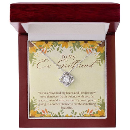 To My EX Girlfriend, Birthday Gift For EX Girlfriend, Get Her Back Gift, Jewelry, Gift For Ex GF,  Win Her Back