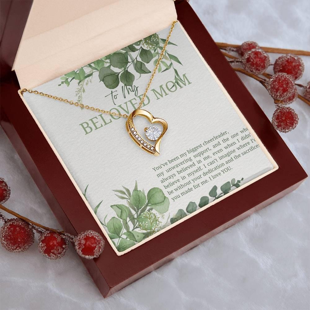 Necklace Gift for Mom – Mom, My Biggest Supporter