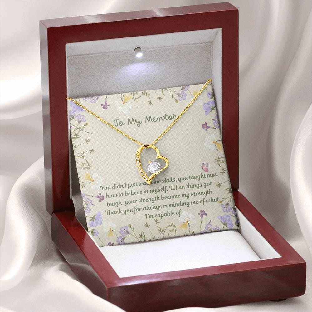Motivational Mentor Gift – Strength & Belief Message Card