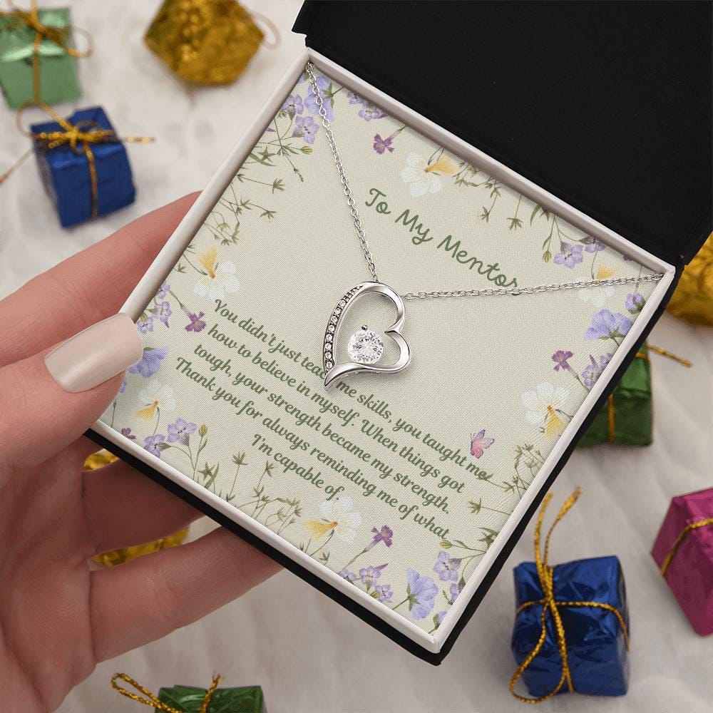 Motivational Mentor Gift – Strength & Belief Message Card