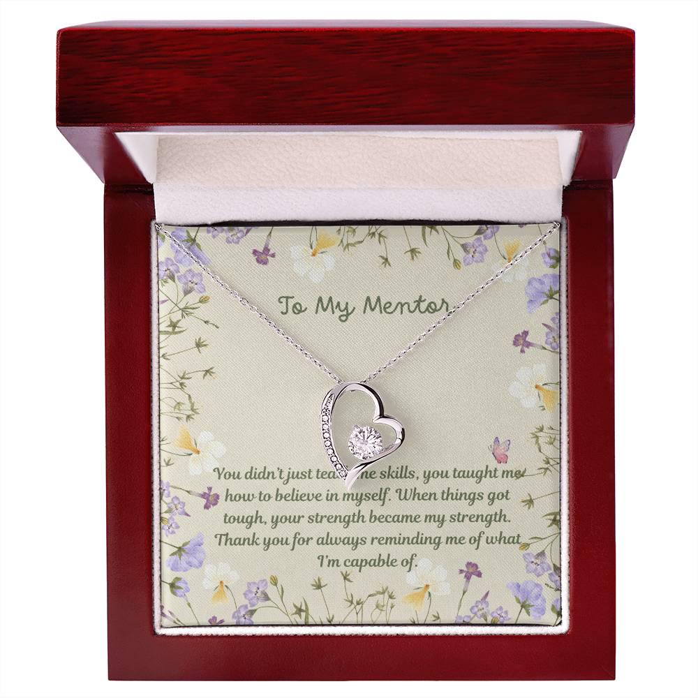 Motivational Mentor Gift – Strength & Belief Message Card