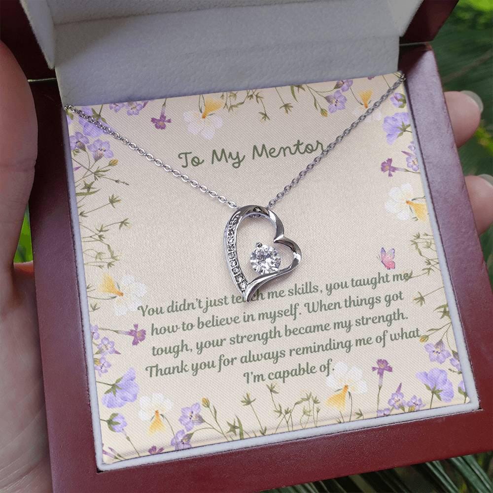 Motivational Mentor Gift – Strength & Belief Message Card